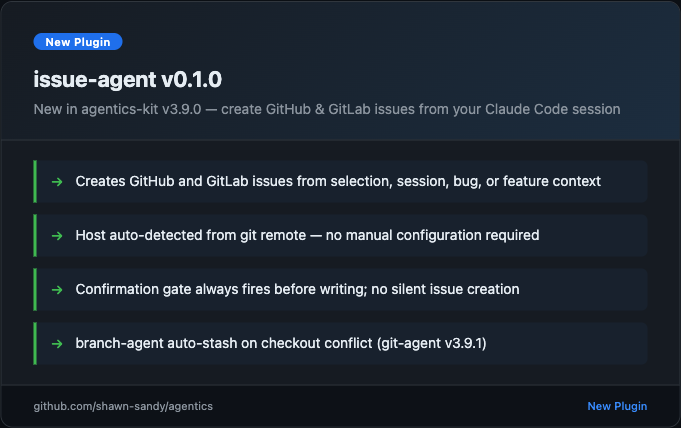 Issue Agent Plugin V3 9 0